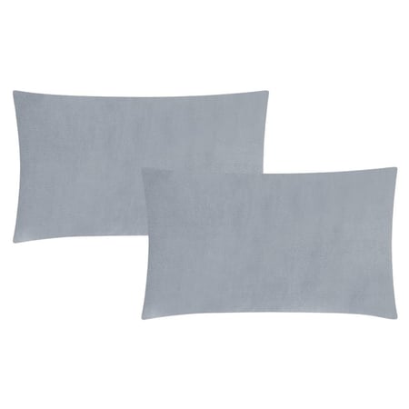 افضل مفرش شتوي مزدوج مخمل فرو 6 قطع - رمادي - مفارش ميلين