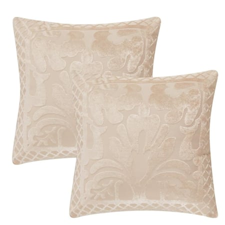 وش افضل مفرش صيفي مزدوج جاكار 8 قطع فابيانا - بيج - مفارش ميلين