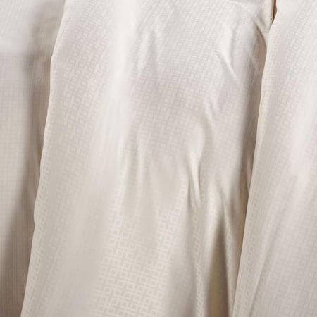 مفرش فندقي فاخر مزدوج ناعم 11 قطعة – سولين Soline - بيج فاتح