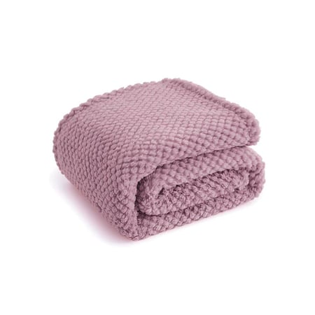 افضل عروض بطانية مخمل محفور لافيتا 200 في 230 موف - مفارش ميلين