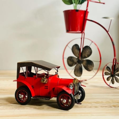 سيارة حديد انتيك كشف تحف وهدايا ديكورات المنزل ديكور حديد انتيكات