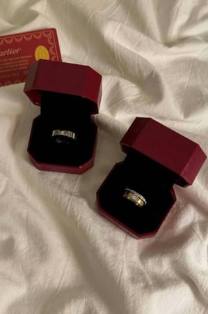 طقم خواتم كارتير