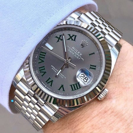 ساعه رولكس - فضي