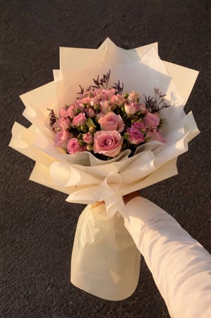 بوكيه ورد قابل لشحن