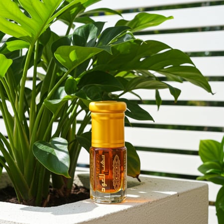 دهن عود عنبر الأشهب الملكي برائحة بخورية جذابة من متجر سهب للعود.