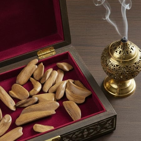 عود مروكي محسن سوبر في عبوة أنيقة - متوفر لدى سهب للعود