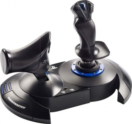 thrustmaster t flight hotas 4 ثرست ماستر تي فلايت هوتاس 4 ( يعمل على البي سي و البلايستيشن 4 و 5 )