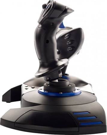thrustmaster t flight hotas 4 ثرست ماستر تي فلايت هوتاس 4 ( يعمل على البي سي و البلايستيشن 4 و 5 )