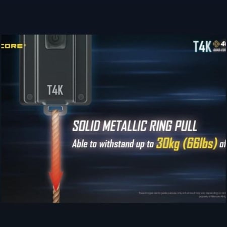 كشاف T4K ٠ Nitecore  إضاءة قوية جداً 4000 لومن