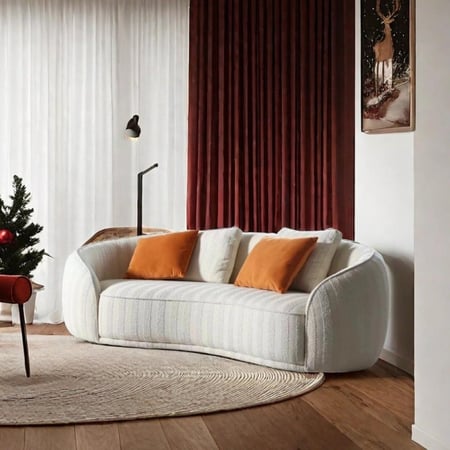 أريكة فاخرة بتصميم إيطالي