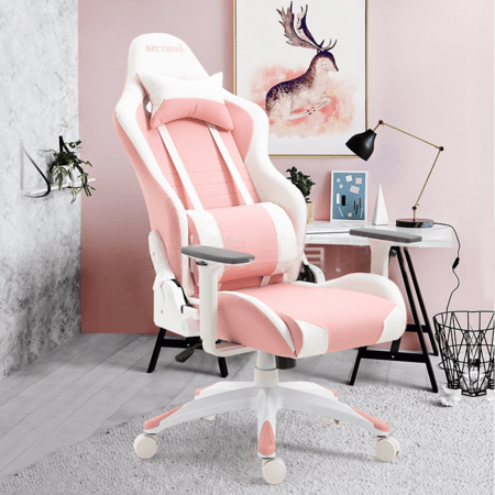 كرسي العاب احترافي بلون زهري