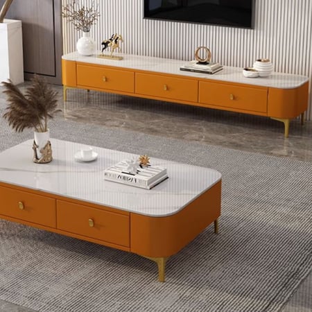 طاولة تلفاز بتصميم مودرن