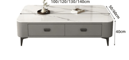 طاولة قهوة بتصميم بسيط