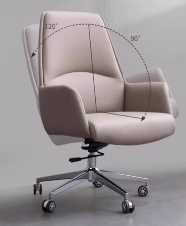 كرسي مكتبي  بتصميم يوفر  الراحة