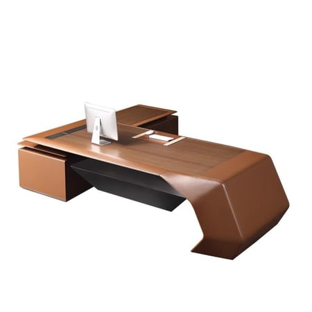 مكتب رئيس إيطالي بسيط وأنيق