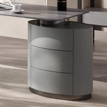 مكتب فاخر بتصميم رخامي