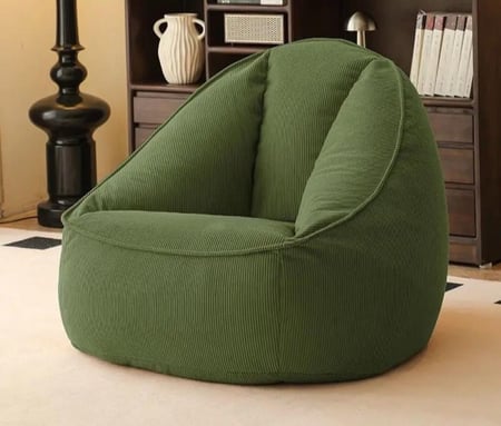 أريكة بين باج على الطراز الاسكندنافي – مقعد مريح للاستراحة