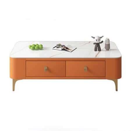 طاولة قهوة بتصميم بسيط