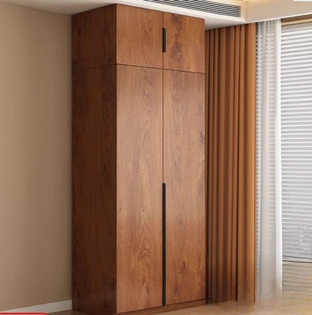 خزانة ملابس خشبية عملية وأنيقة