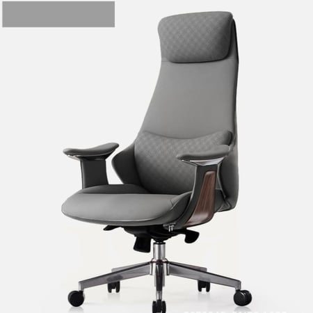 كرسي مكتبي فاخر من الجلد الطبيعي