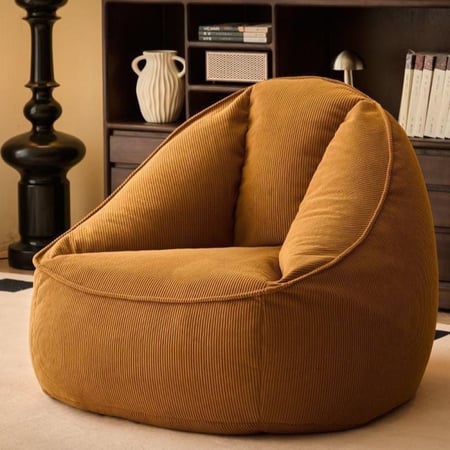 أريكة بين باج على الطراز الاسكندنافي – مقعد مريح للاستراحة