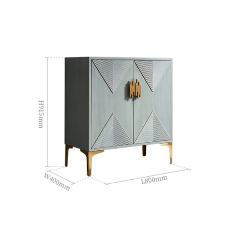 خزانة جانبية أنيقة بتصميم عصري