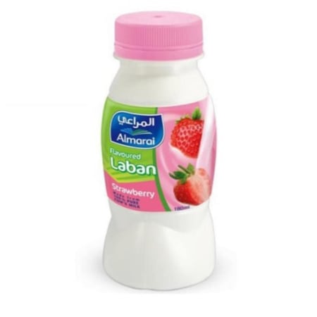 لبن المراعي فراولة 180 مل