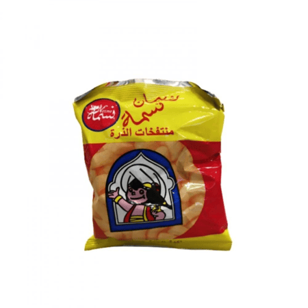 ربيان نسمة منتفخات الذرة نكهة الجبنة