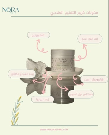 كريم التفتيح العلاجي Bloomora