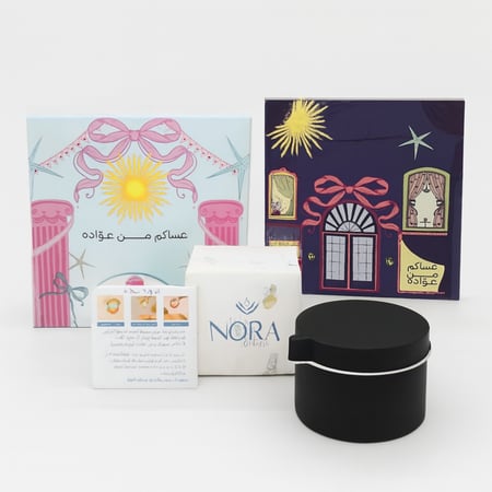 توزيعات العيد صابون او شمعة - 12 حبة