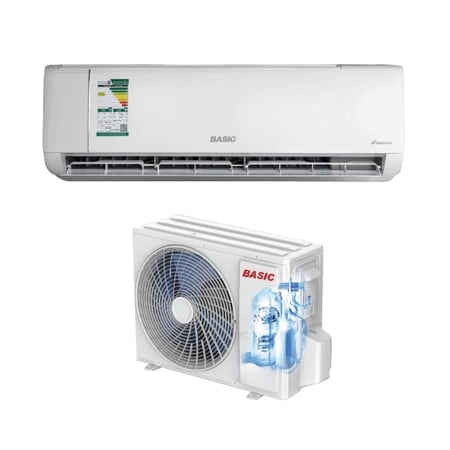 مكيف سبليت بيسك 21,200 وحدة حار/بارد – BSACQ-F124HC