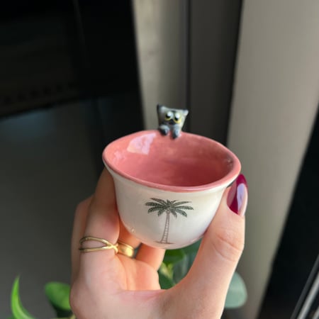 كوب قهوة سعودية -اسبريسو - او حامل للوسك يصمَّم حسب رغبتك