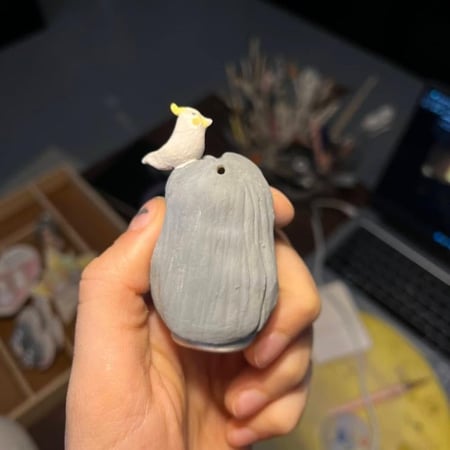 مجسم وتعليقة انا وانت ( منتج تخصيص)