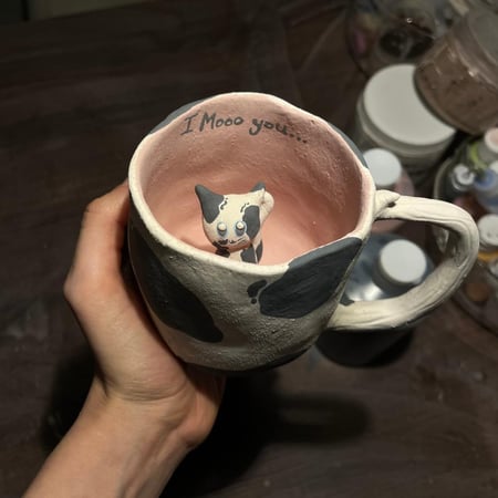 طقم كوب البقرة