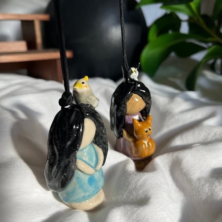 مجسم وتعليقة انا وانت  يصمَّم حسب رغبتك