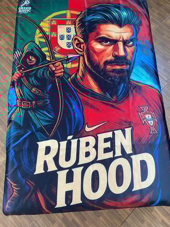 علم روبن نيفيز لاعب الهلال السعودي