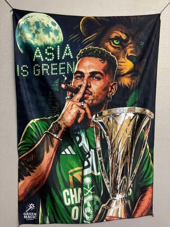 علم جالينو “Asia is green”