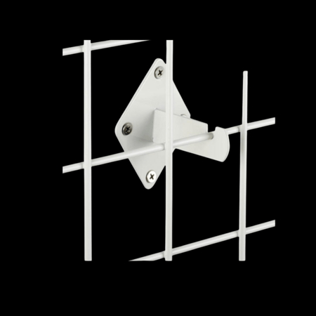 قاعده شبك جداري لون اسود