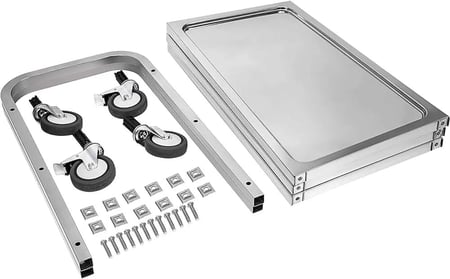 عربية طعام استيل كروم