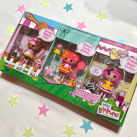 مجموعة دمى لالالوبسي سويت فير(نوادر) || LALALOOPSY (MINI) Sweets Fair Multi-Pack