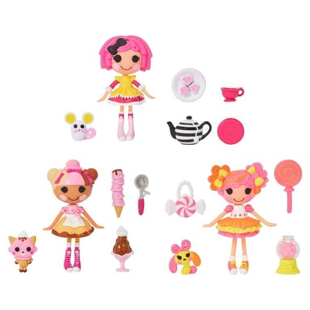 مجموعة دمى لالالوبسي سويت فير(نوادر) || LALALOOPSY (MINI) Sweets Fair Multi-Pack