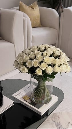 فازة البيبي جوري السكري رقم 300 ( أطرافها لون خفيف)