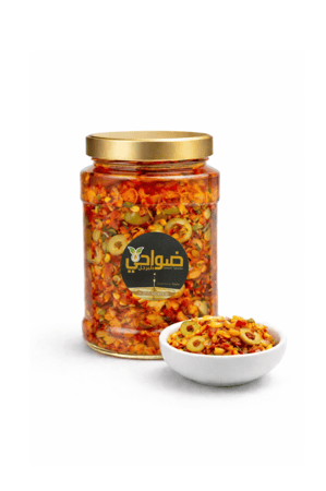 سلطة زيتون بزيت الزيتون البكر – نص كيلو