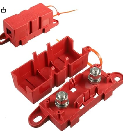 حامل فيوز 300 امبير  ( هذا المنتج ياتي بدون فيوز )
