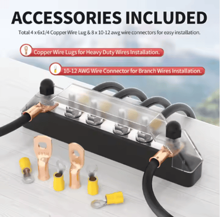 موزع كهرباء 6 خطوط