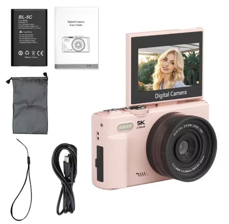 كاميرا رقمية لينس