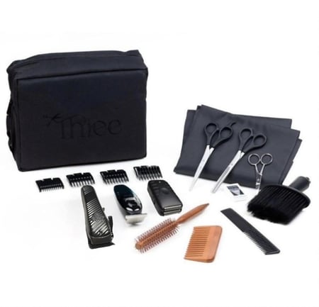 شنطة حلاقة من ثري ( مع جميع المكائن)