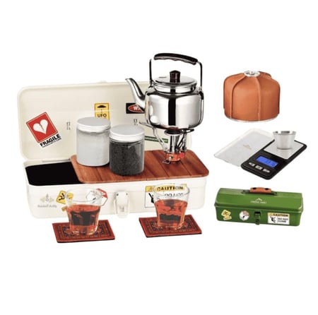 صندوق عزبه شاي كامل