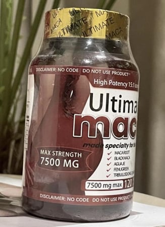 حبوب ألتيميت ماكا Ultimate Maca Pills Plus لتكبير المؤخرة