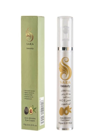 سارا بيوتي كريم العين لازالة الهالات 15 جرام
